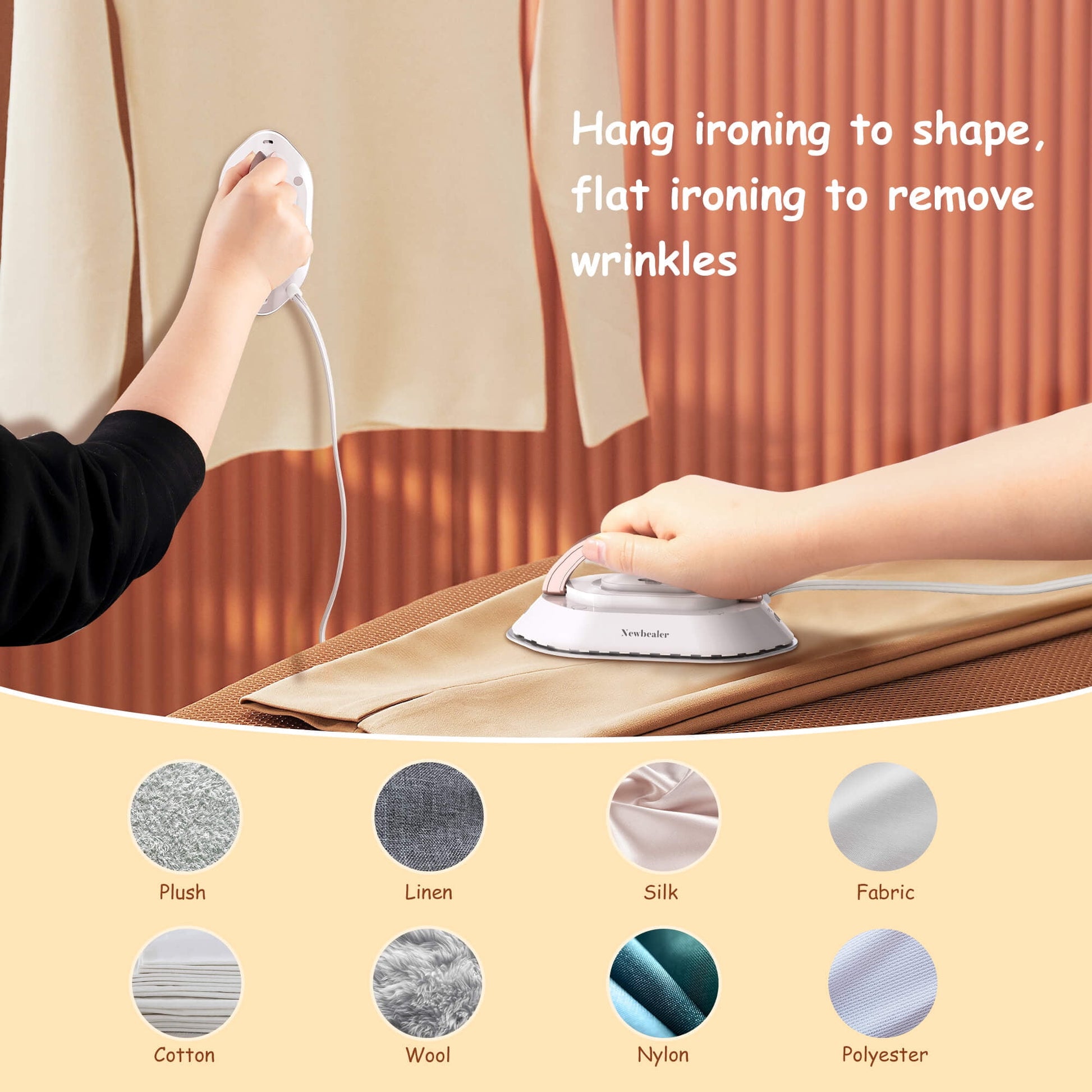 Dual Voltage Travel Iron 
