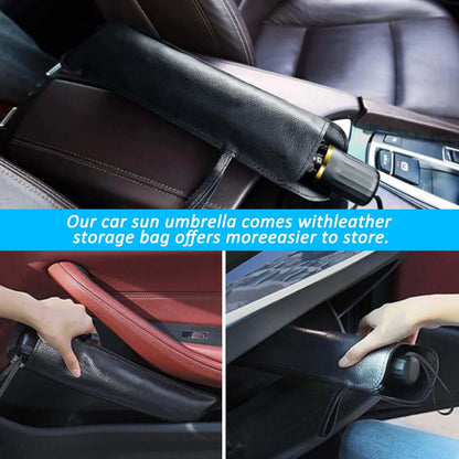 UV Protection Automotive Window Shades, Hardness Steel Black, 49" X 26", 12 Oz