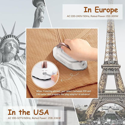 Dual Voltage Travel Iron 