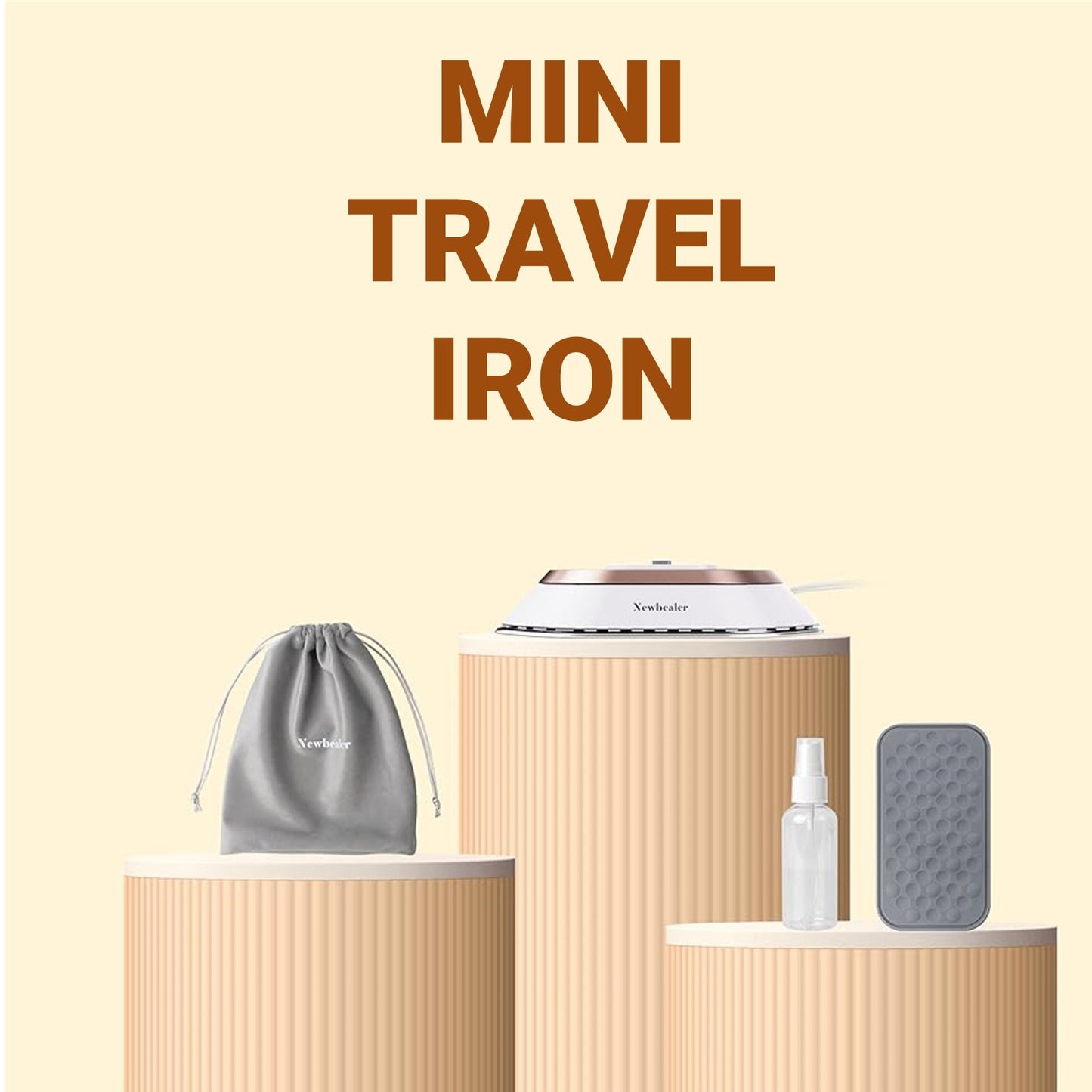 Dual Voltage Travel Iron 