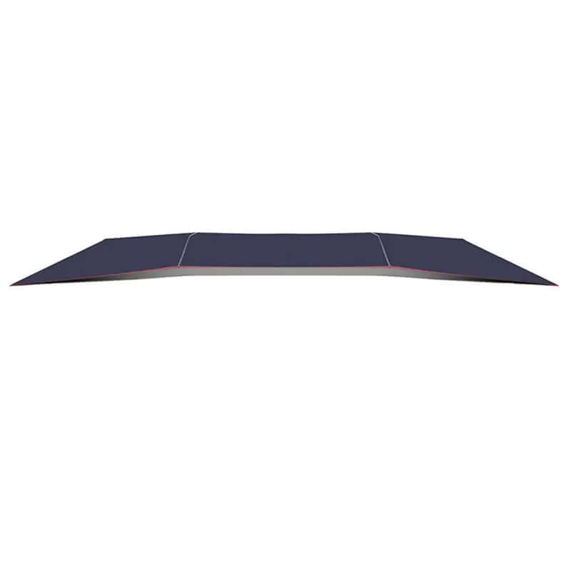 Car umbrella semi-automatic awning tent, waterproof outdoor canopy cover for vehicle protection.